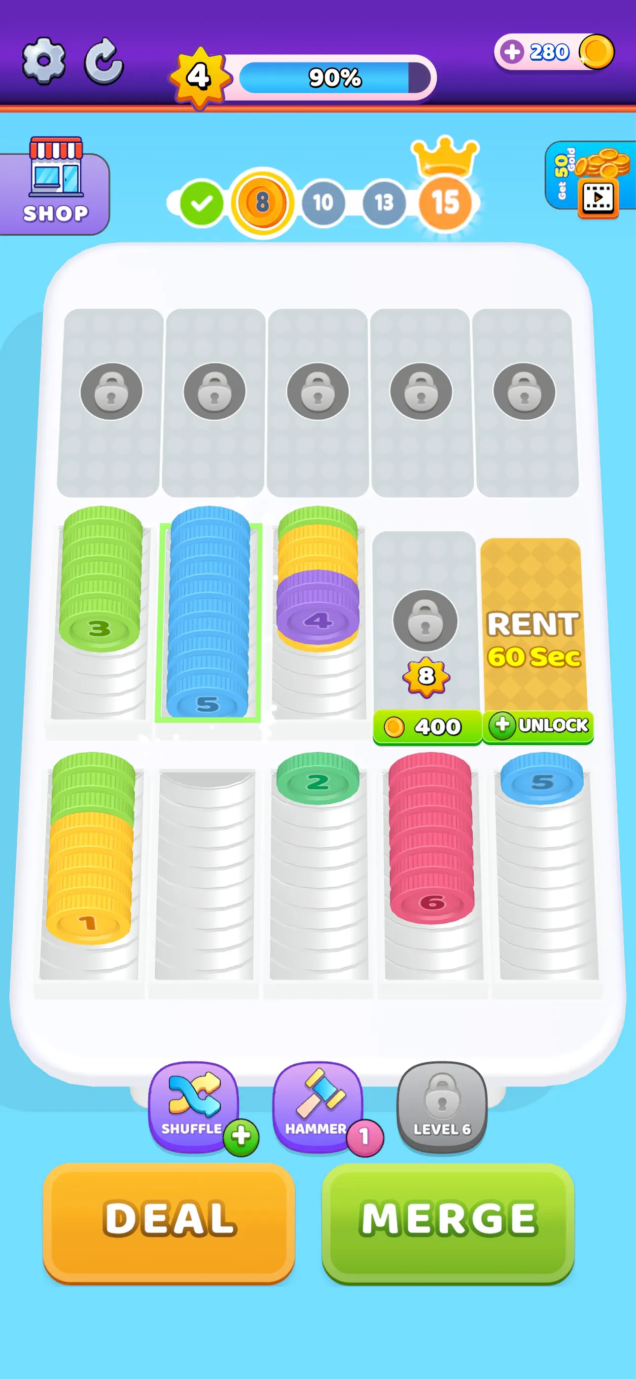 Coin Sort screenshot 2