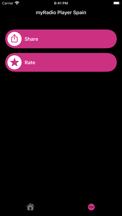 MyRadio Player Spain Screenshot