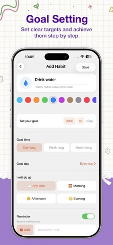 Habit Tracker : Goal Tracker screenshot