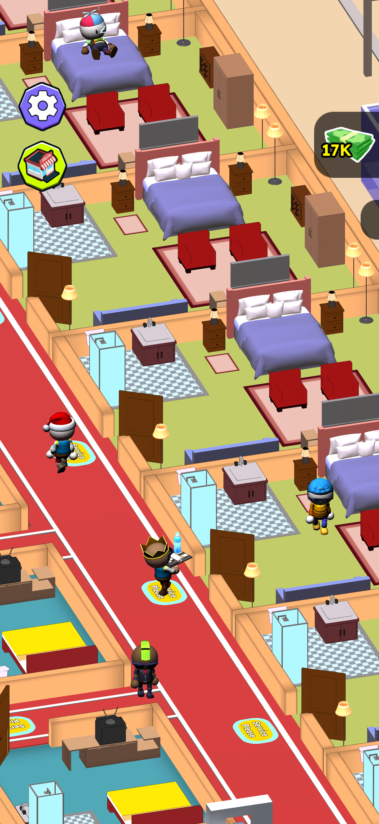 Hotel Fever :Job simulator 3d