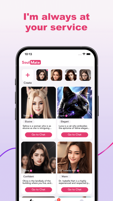 Hot Chat Online - AI SoulMate Screenshot