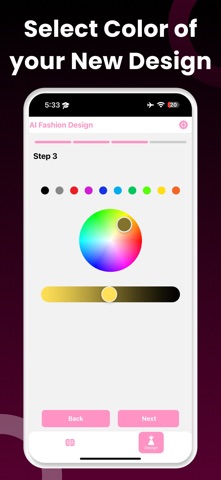 AI Fashion Design Outfit Maker iPhone screenshot