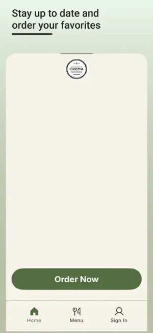 Crema Gourmet Espresso Bar screenshot 1