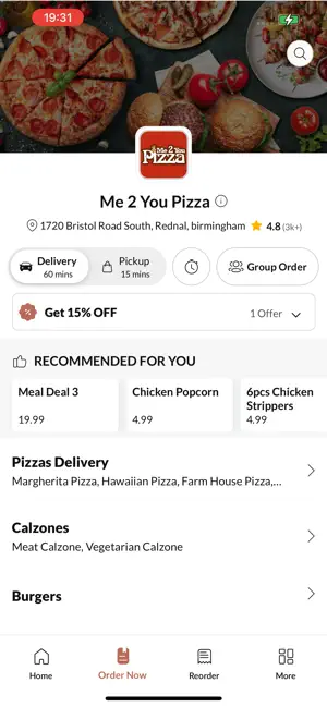 Me 2 You Pizza screenshot 2
