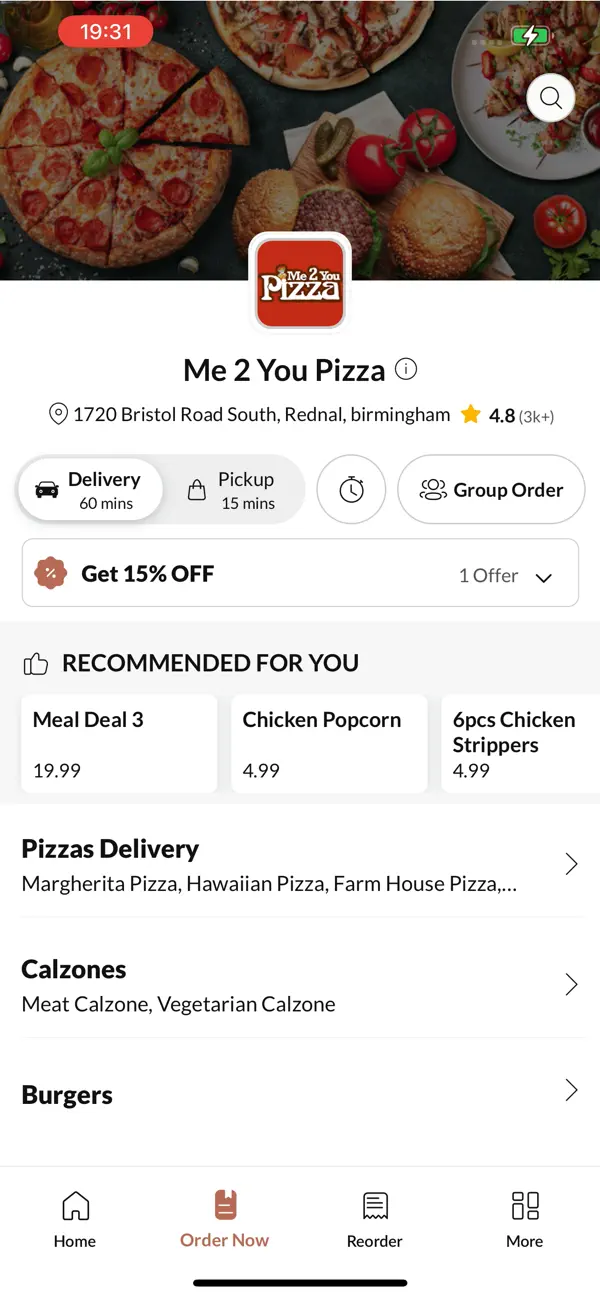 Screenshot #2 pour Me 2 You Pizza