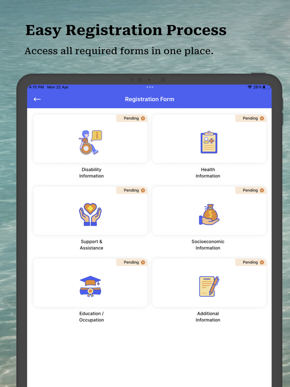 App screenshot