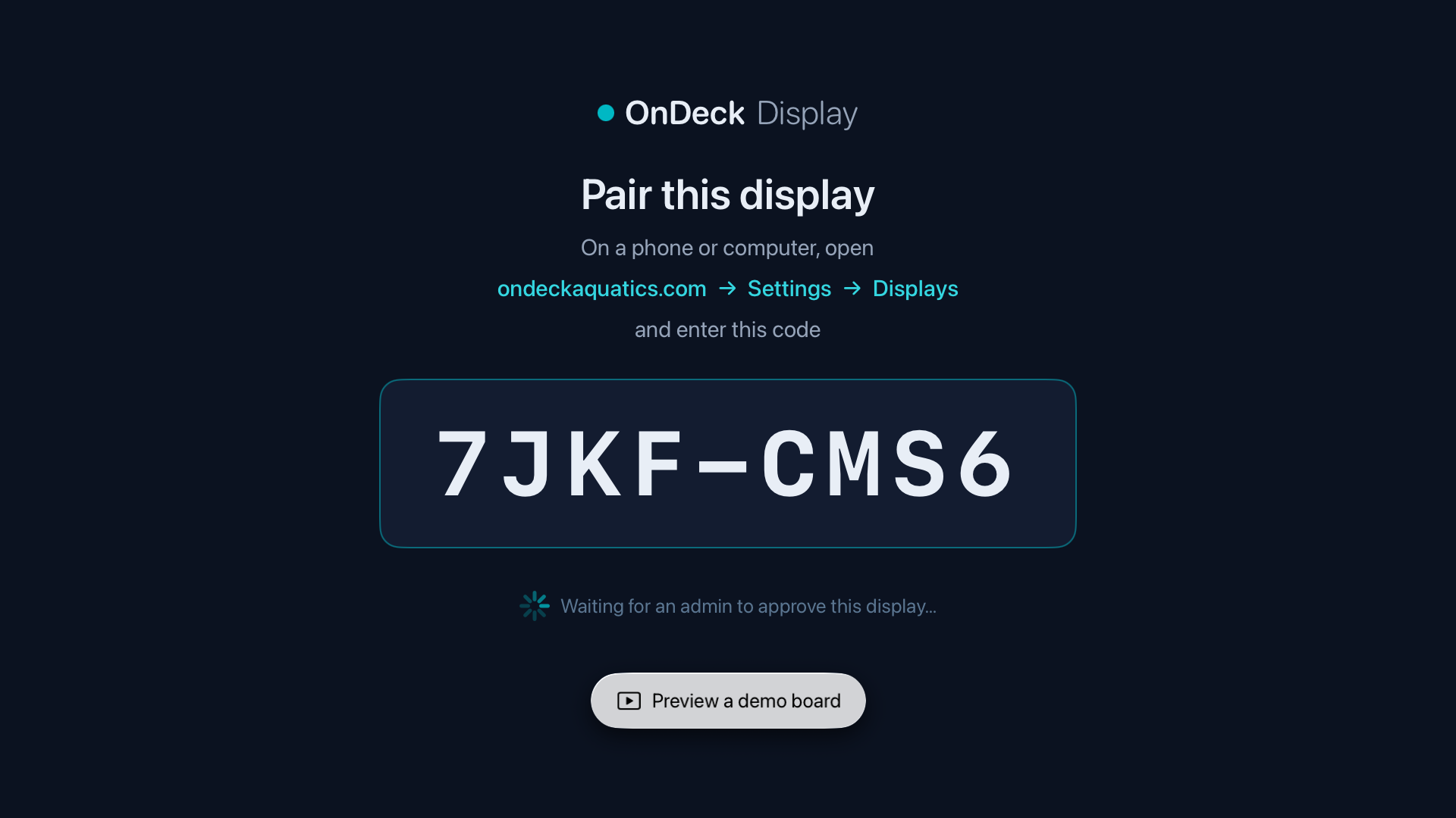 OnDeck: Aquatics Ops screenshot 11