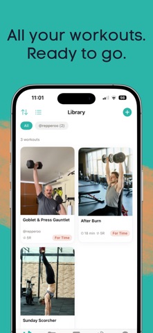 Repperoo - Save Workouts screenshot