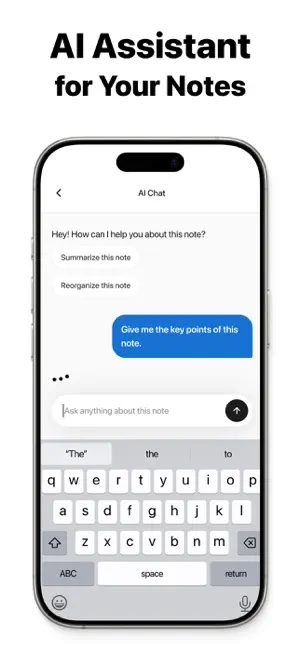 Note AI: Smart Note Taker iPhone screenshot 4