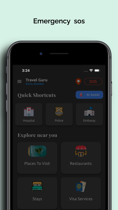 TravelGuru App Screenshot
