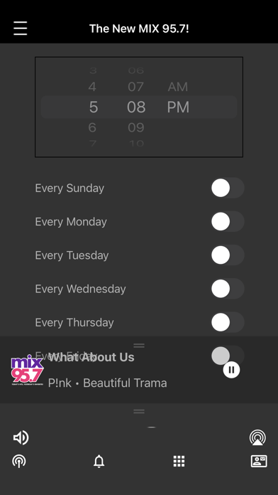Mix 95.7! iPhone screenshot 4 - Entertainment app