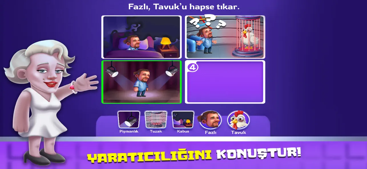 Screenshot #2 pour Çimen Maceraları: Hikaye Kur!