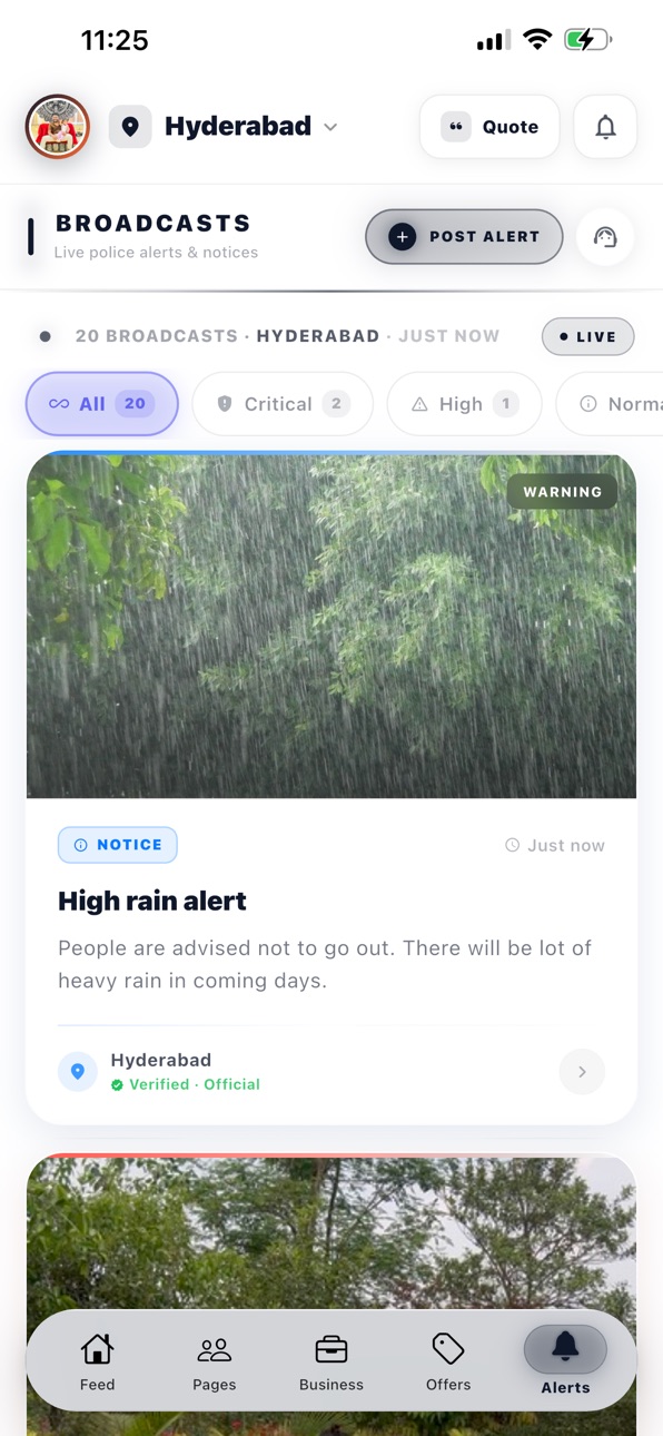 iPhone screenshot