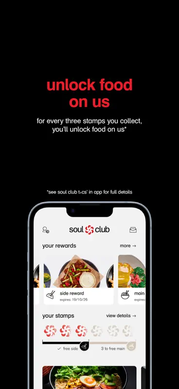 wagamama soul club rewards screenshot 3 of 4