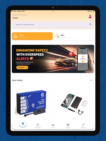 BlueLion - Shopping & GPS App iPad screenshot