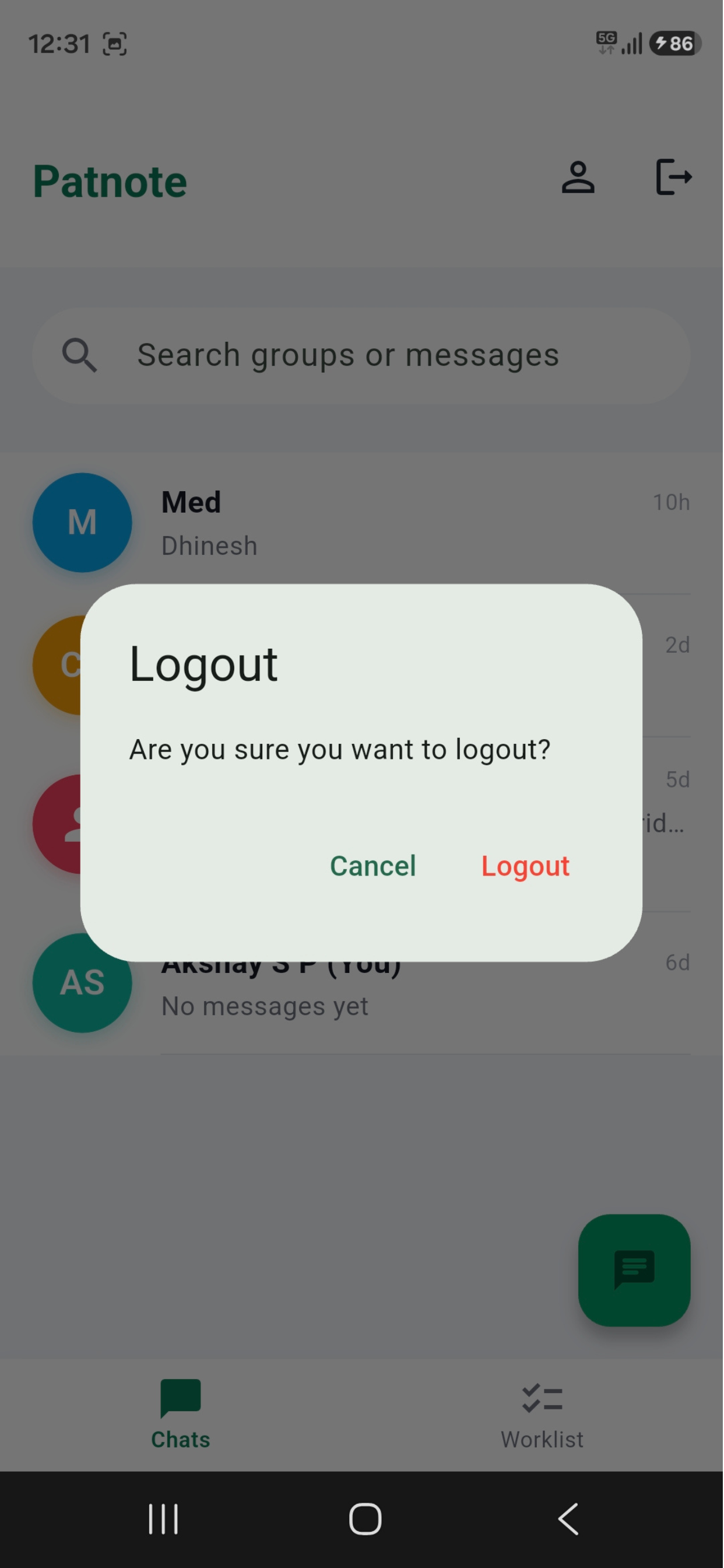 Patnote screenshot 10