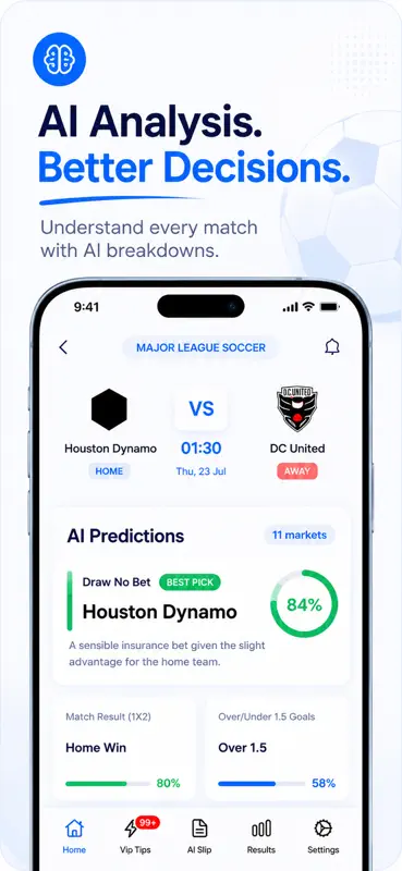 AI Football Predictions & Tips screenshot 3 of 5