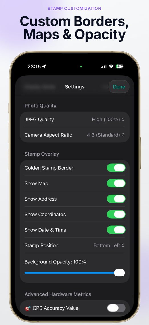 GPS Camera App Screenshot 4