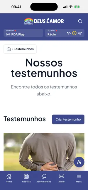 IGREJA DEUS É AMOR screenshot 2