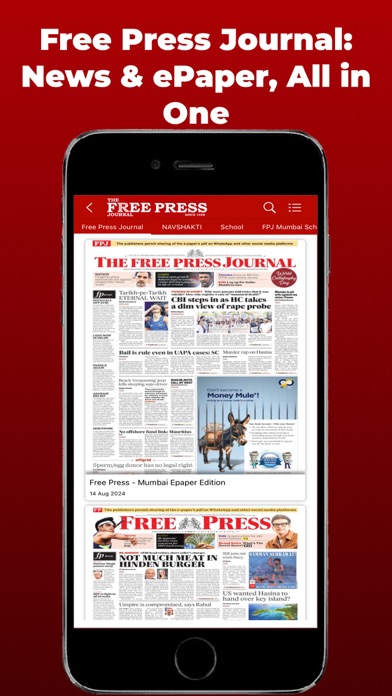 Free Press Journal Screenshot