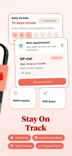 Saaci - Smart Sickle Cell App screenshot 4