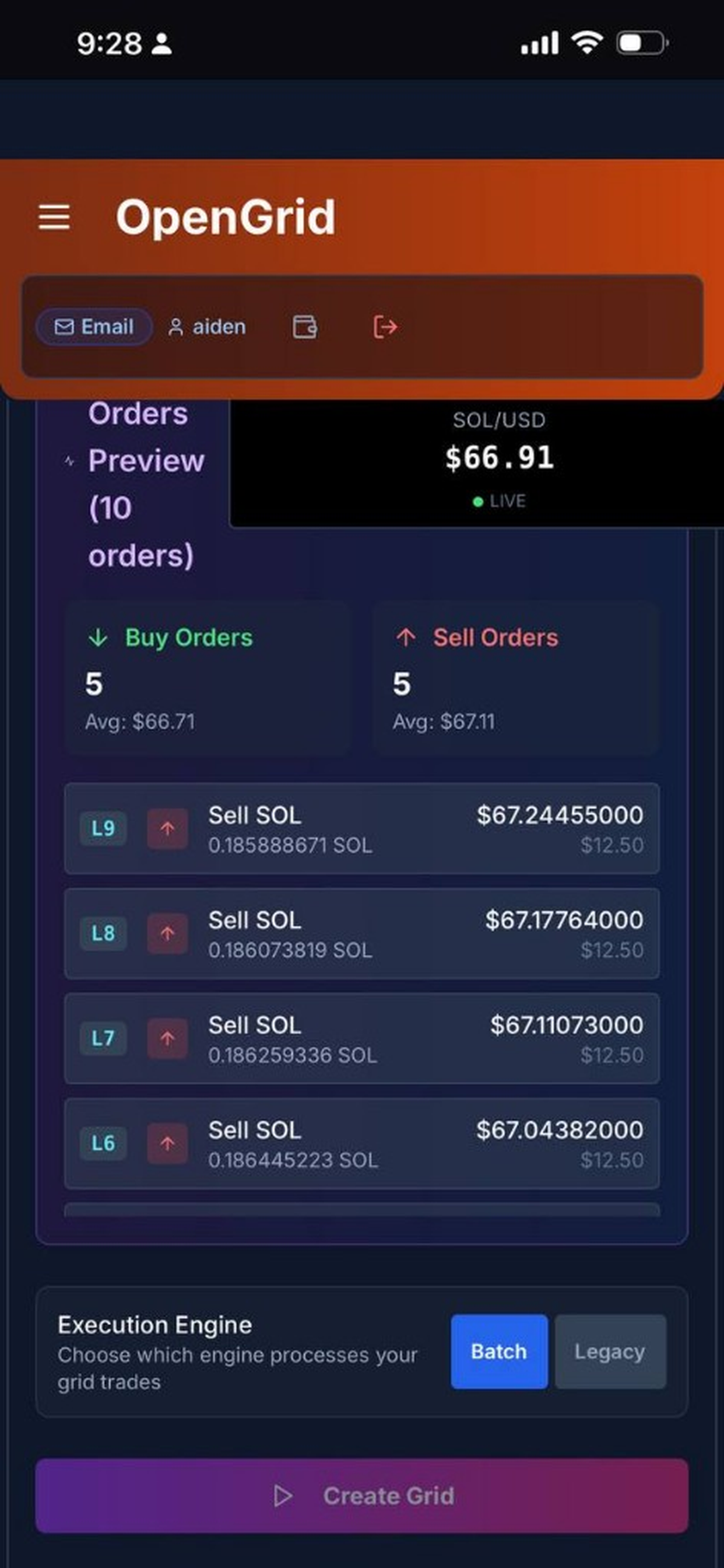 Open Grid App screenshot 4