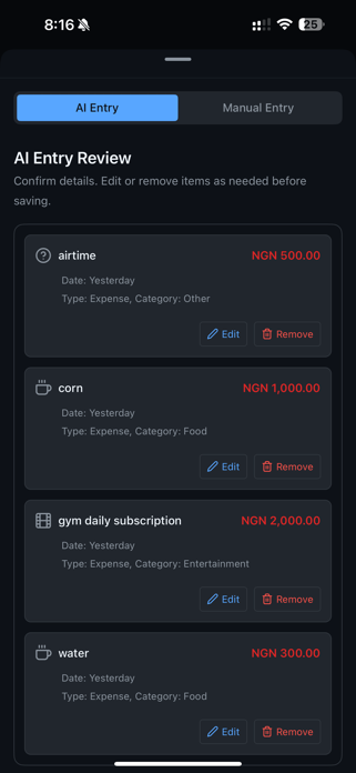 My Pocket Ledger Screenshot 4 of 10
