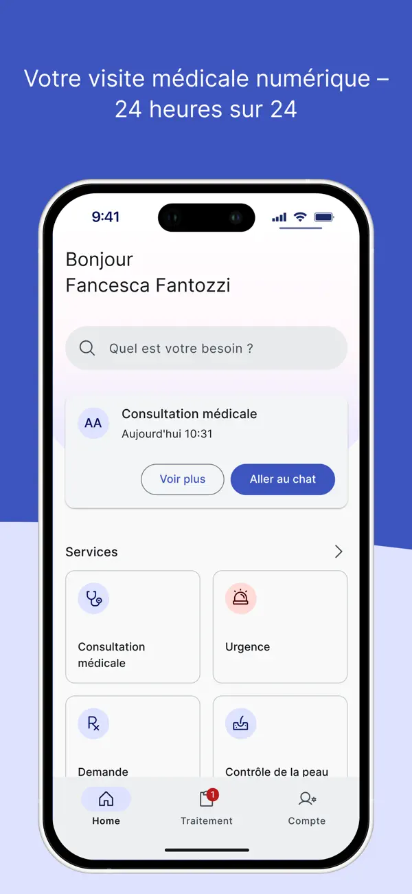 Screenshot #1 pour Atupri Medgate