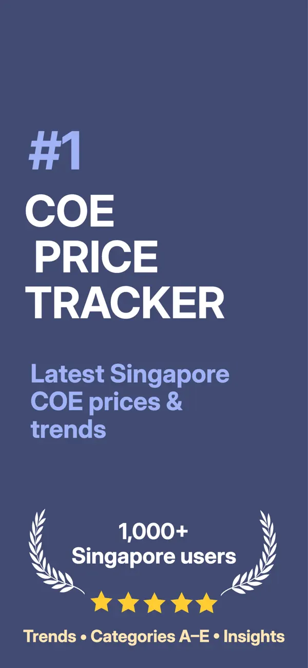 Screenshot #1 pour COE Price SG