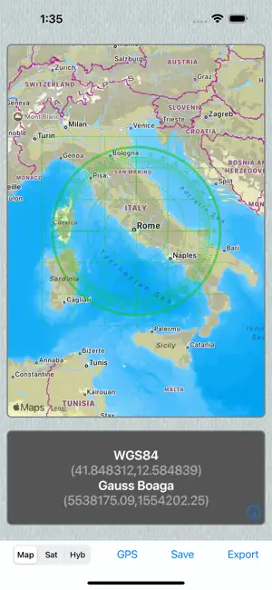 GPS Units Converter screenshot 1