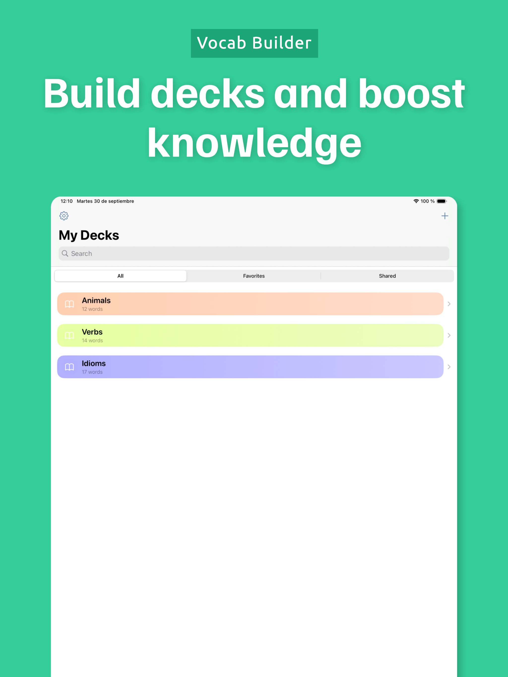 FlashCards - learn languages