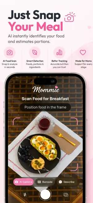 Mommie: Pregnancy Nutrition screenshot 2