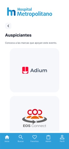 Eventos Hospital Metropolitano screenshot