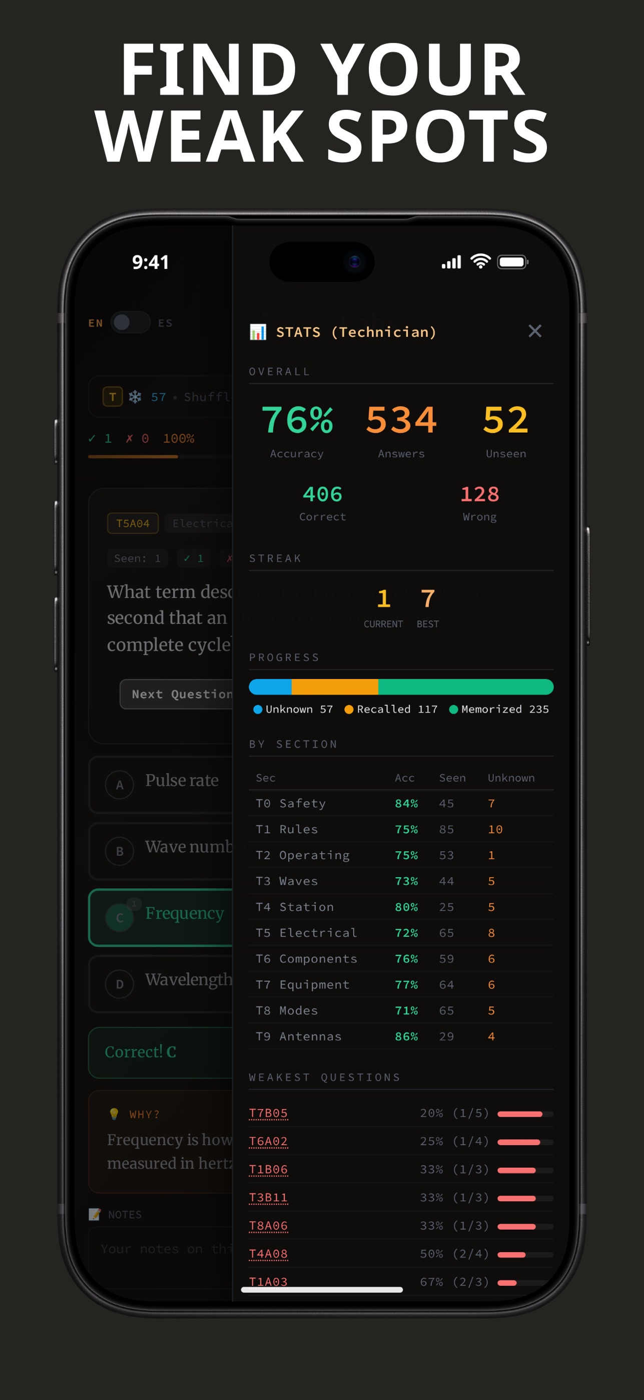 Screenshot 5 of PrepLabs: Ham Radio Exam Prep