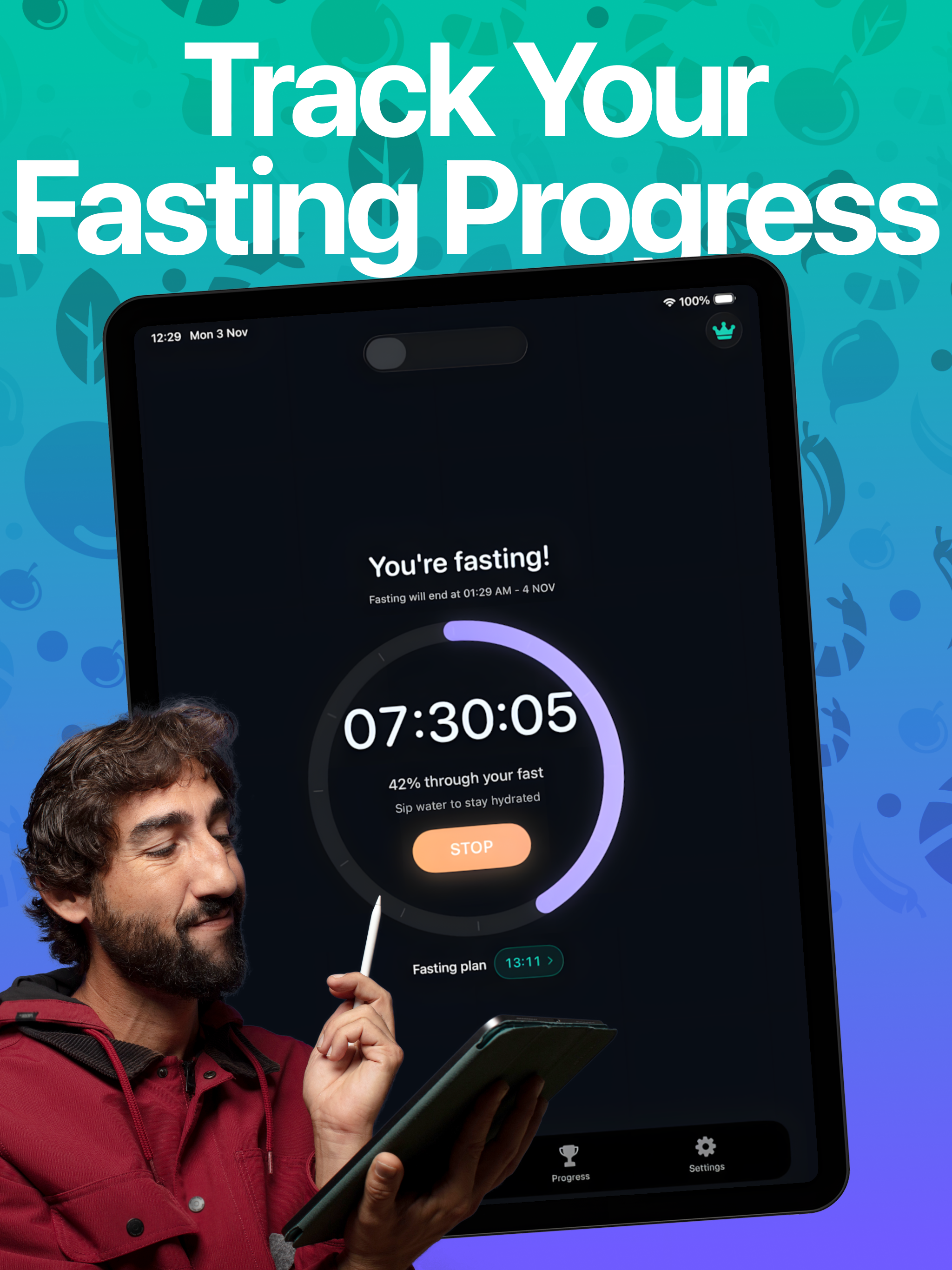 Fasting Clock& Fasting Tracker screenshot 8