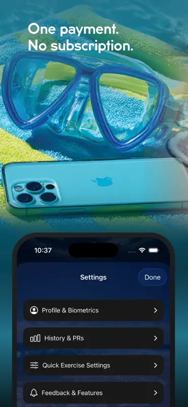 DeepBreath: Apnea & CO2 Tables screenshot 4 of 5