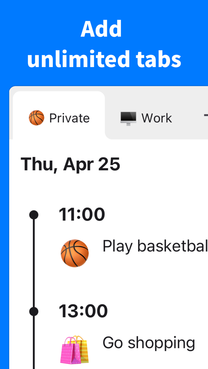 Timeline - Schedule by Hour