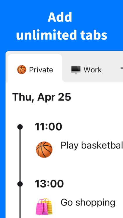 Timeline - Schedule by Hour screenshot-5