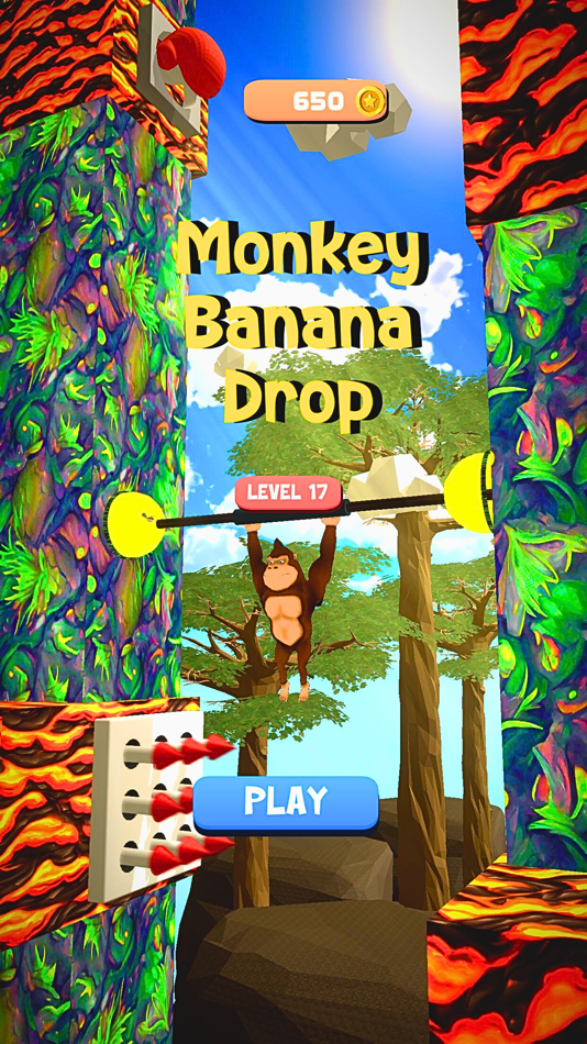 #2. Monkey Banana Drop Jungle game (iOS) Podle: Mayank Bhoria