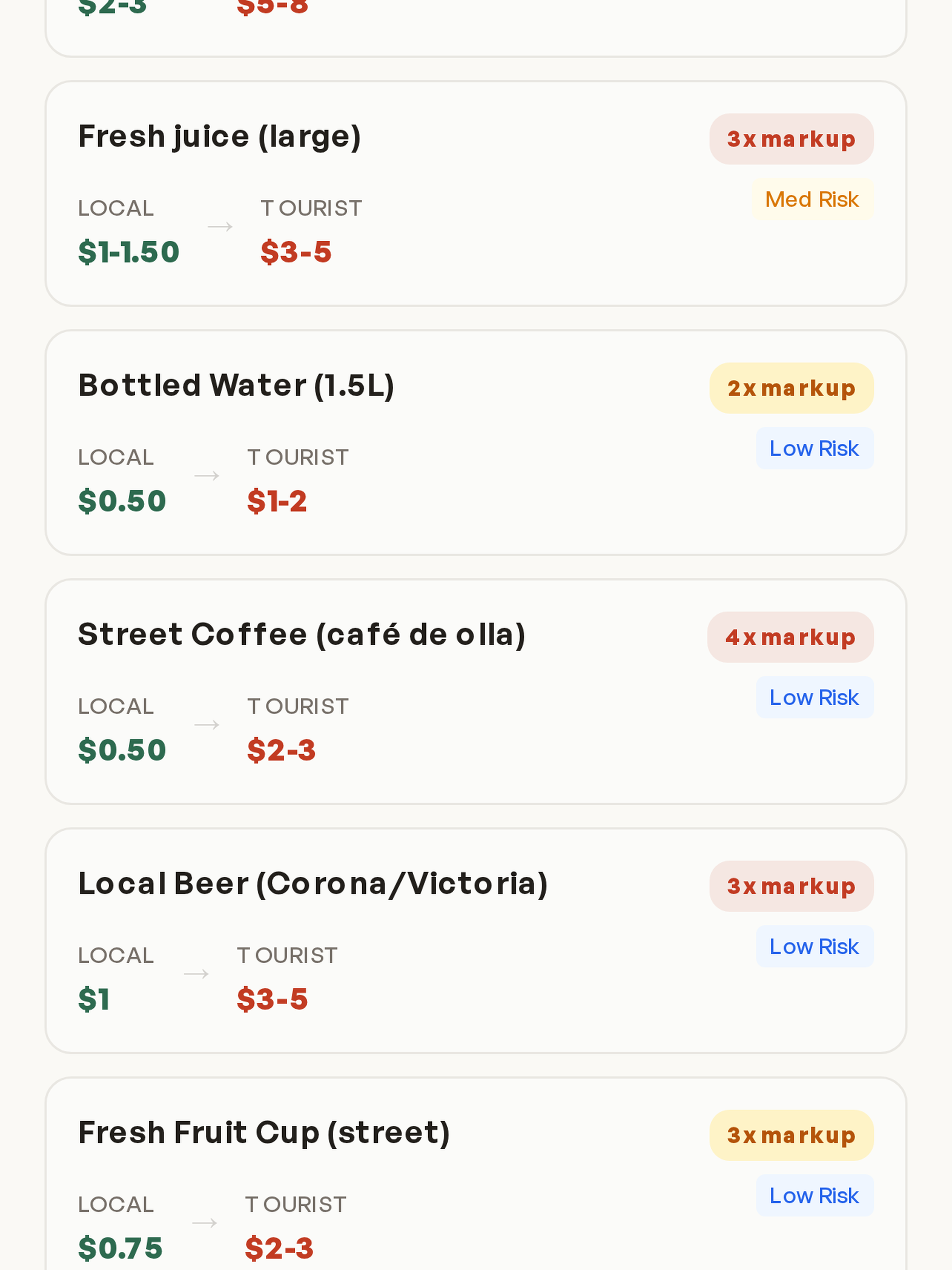 FairPay - Travel Price Guide screenshot 9