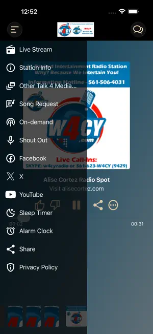 W4CY Radio screenshot 2