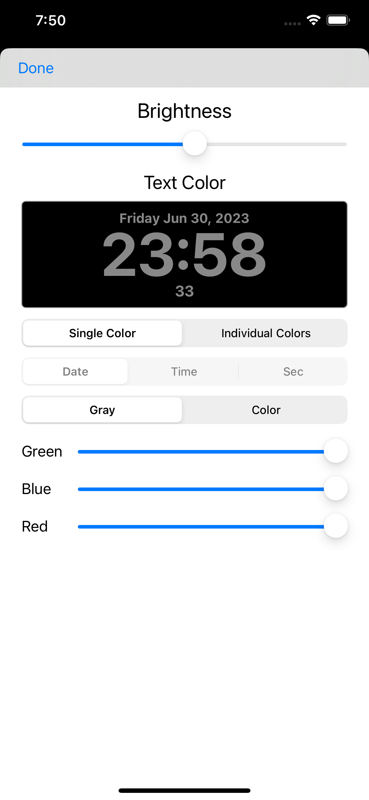 DimClock