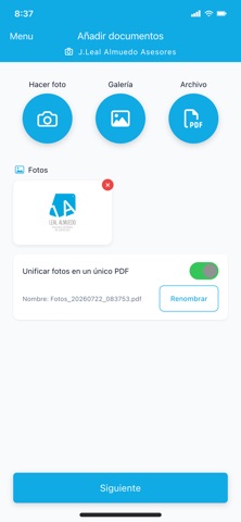 J.L Almuedo Asesores screenshot