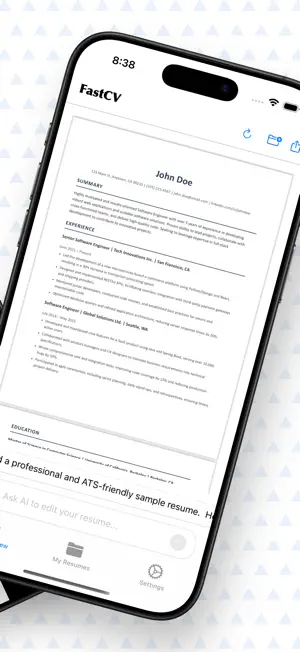 FastCV screenshot 3