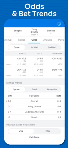Superfan Sports: NFL Football iPhone screenshot