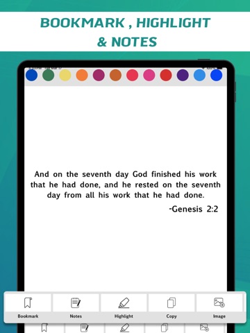 World English Bible - offline iPad screenshot