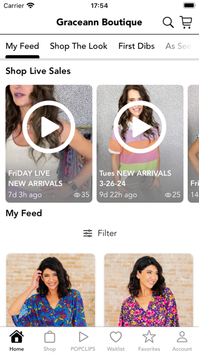 Graceann Boutique Screenshot