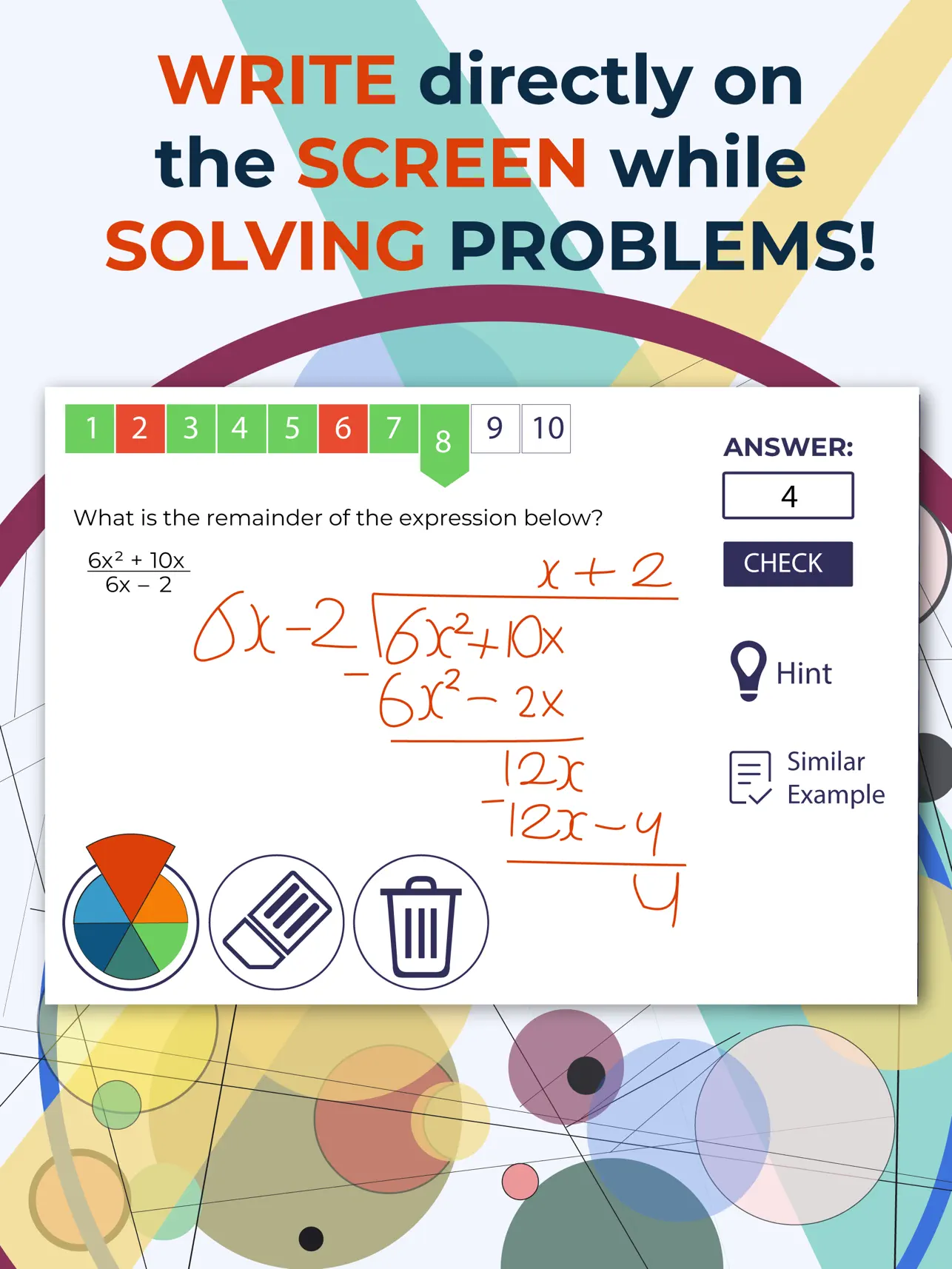 Screenshot #5 pour PixelMath: High School