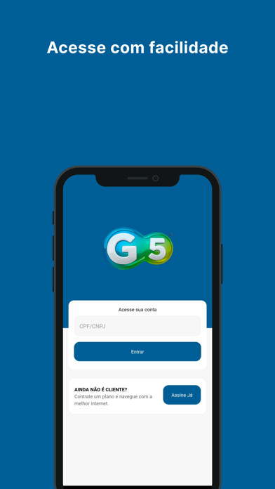 G5 Internet Screenshot