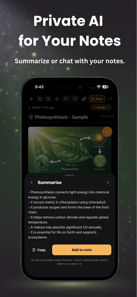 ZyNotes: Private Offline Notes screenshot 4